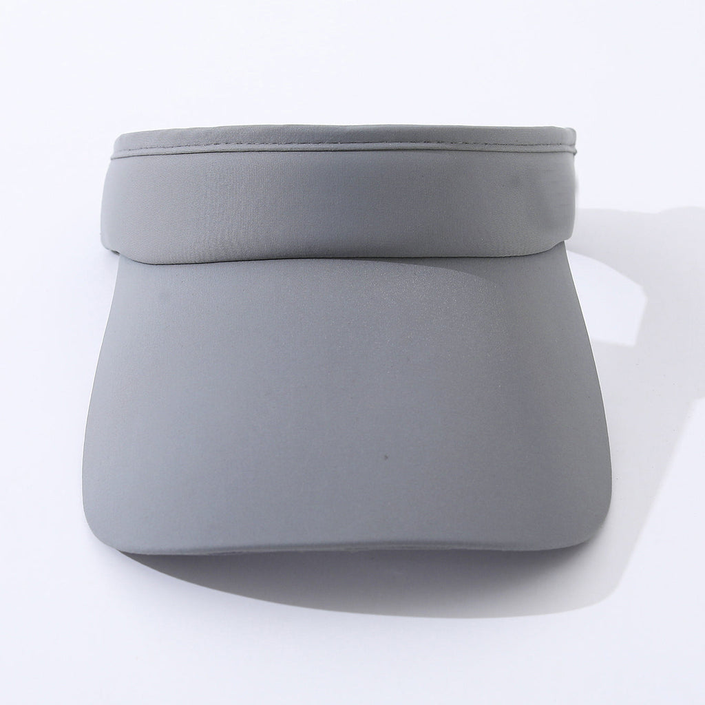 Solid-color Light Board Wide Curved Eave Shading To Make Face Look Smaller. Casual And Versatile Style. Overhead Sunshade Hat For Spring And Summer Outdoor Travel, Sports And Mountain Climbing. Maison Taw'am