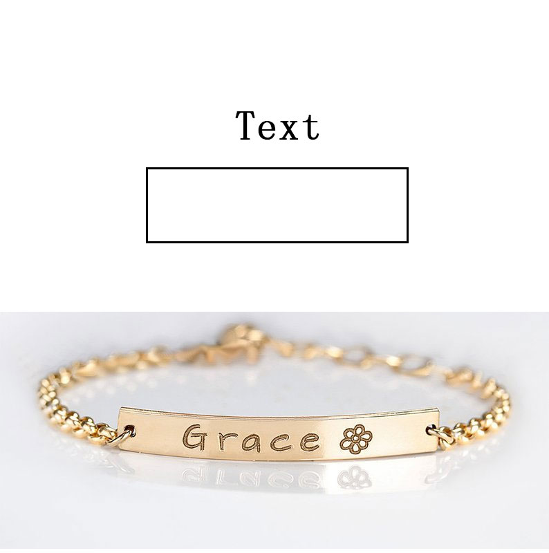 Bracelet enfant personnalisé Maison Taw'am