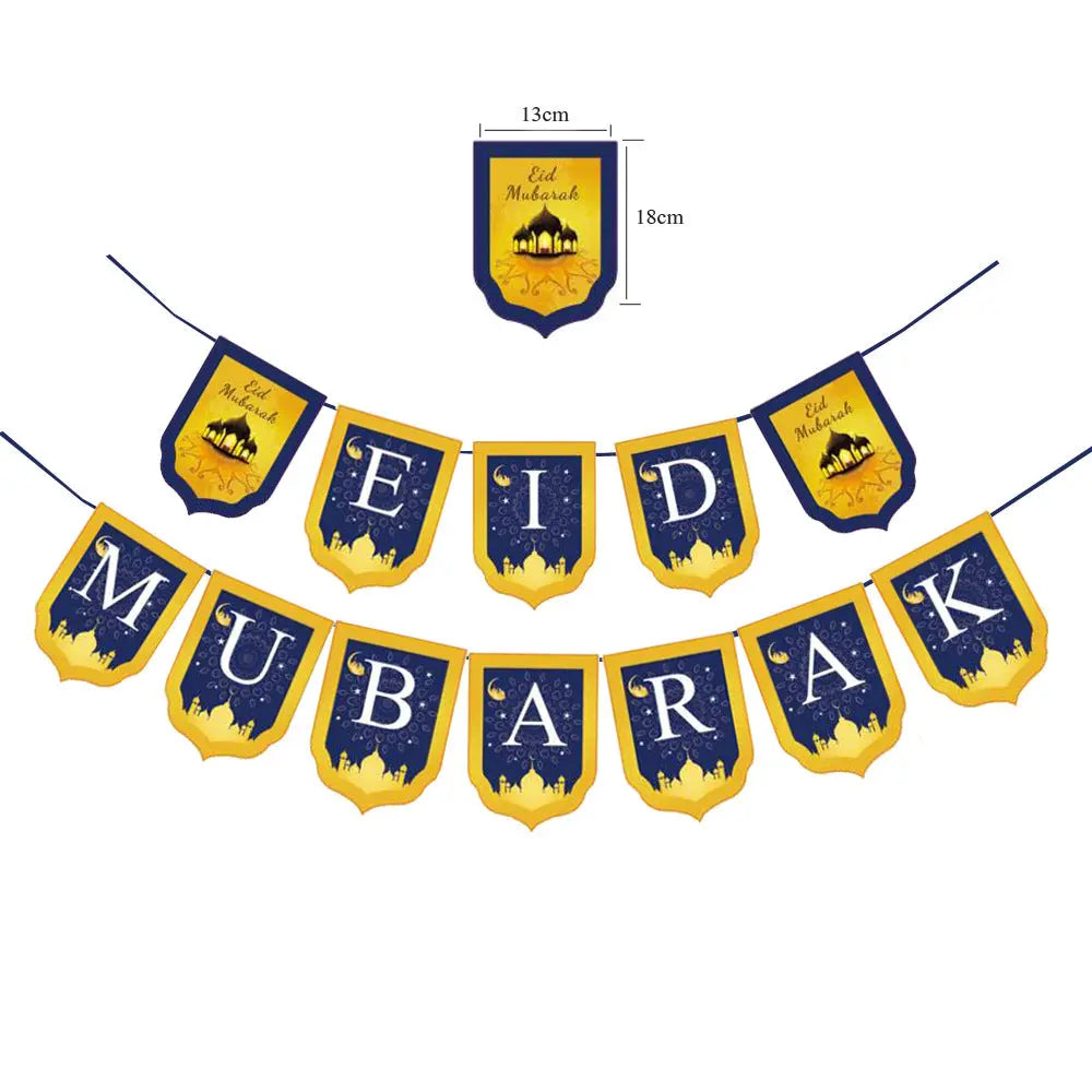 Bannière Eid Mubarak null