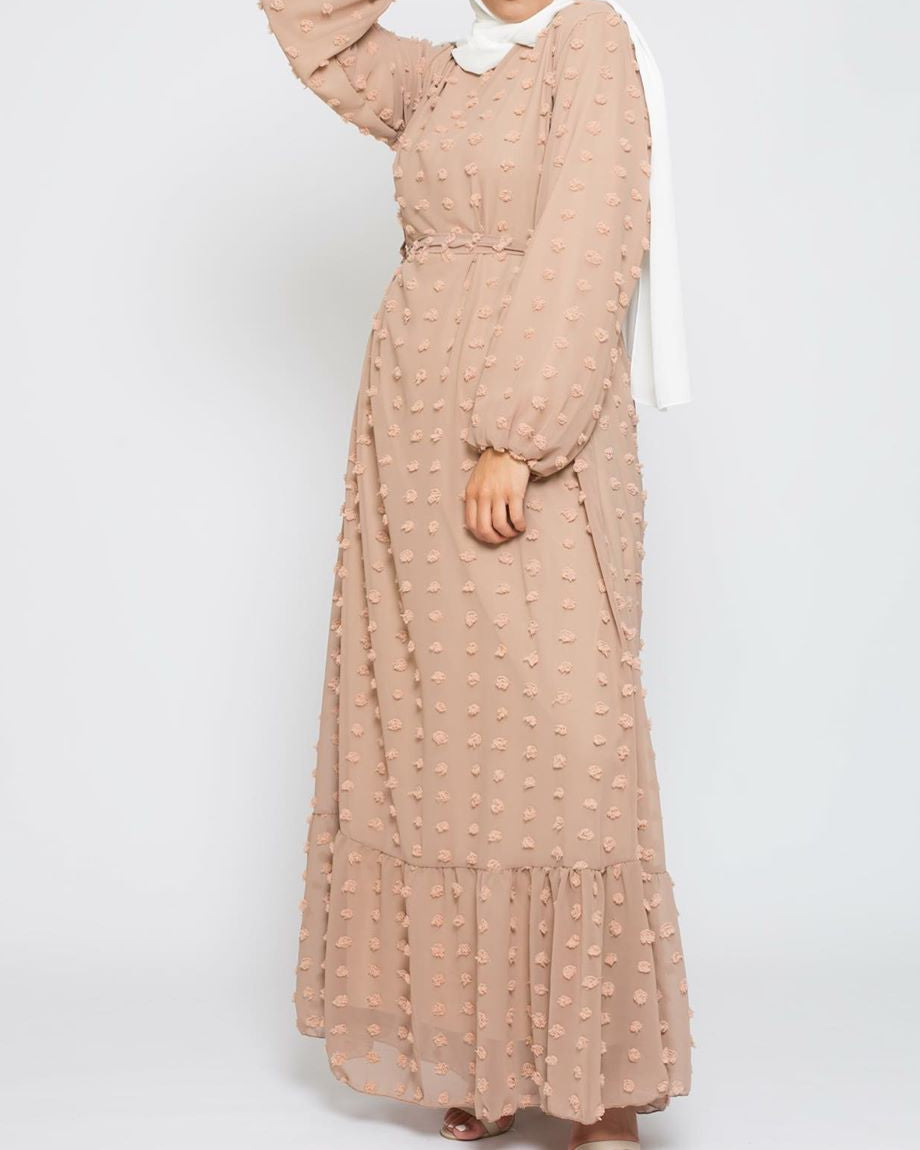 Robe avec pompon Maison Taw'am