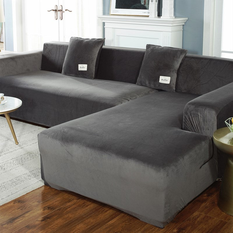 Housse de canapé en velour Maison Taw'am
