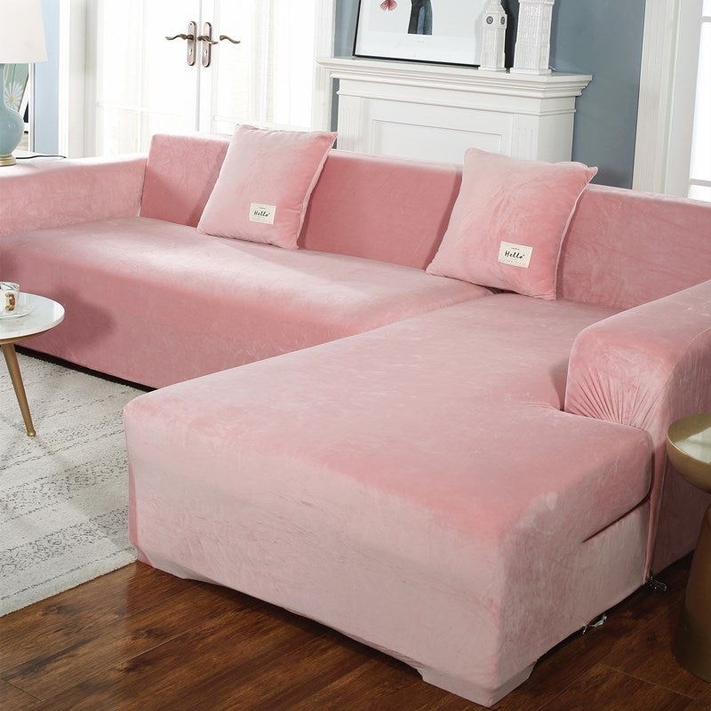 Housse de canapé en velour Maison Taw'am