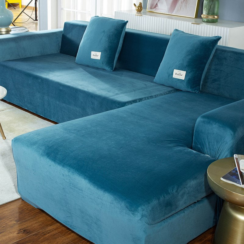 Housse de canapé en velour Maison Taw'am