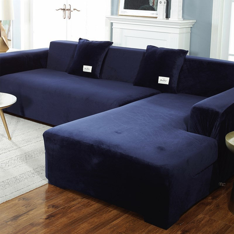 Housse de canapé en velour Maison Taw'am