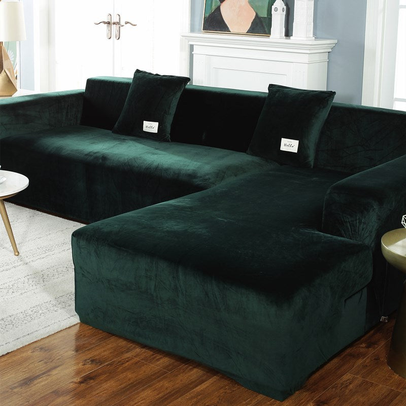 Housse de canapé en velour Maison Taw'am