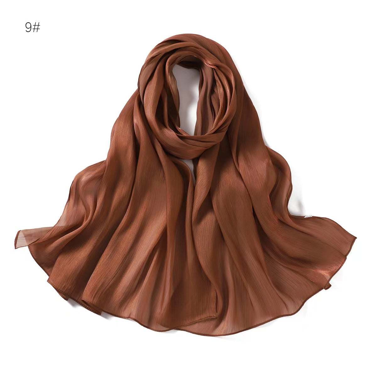 Women's Casual Solid-Color Soft And Lightweight Scarf Maison Taw'am
