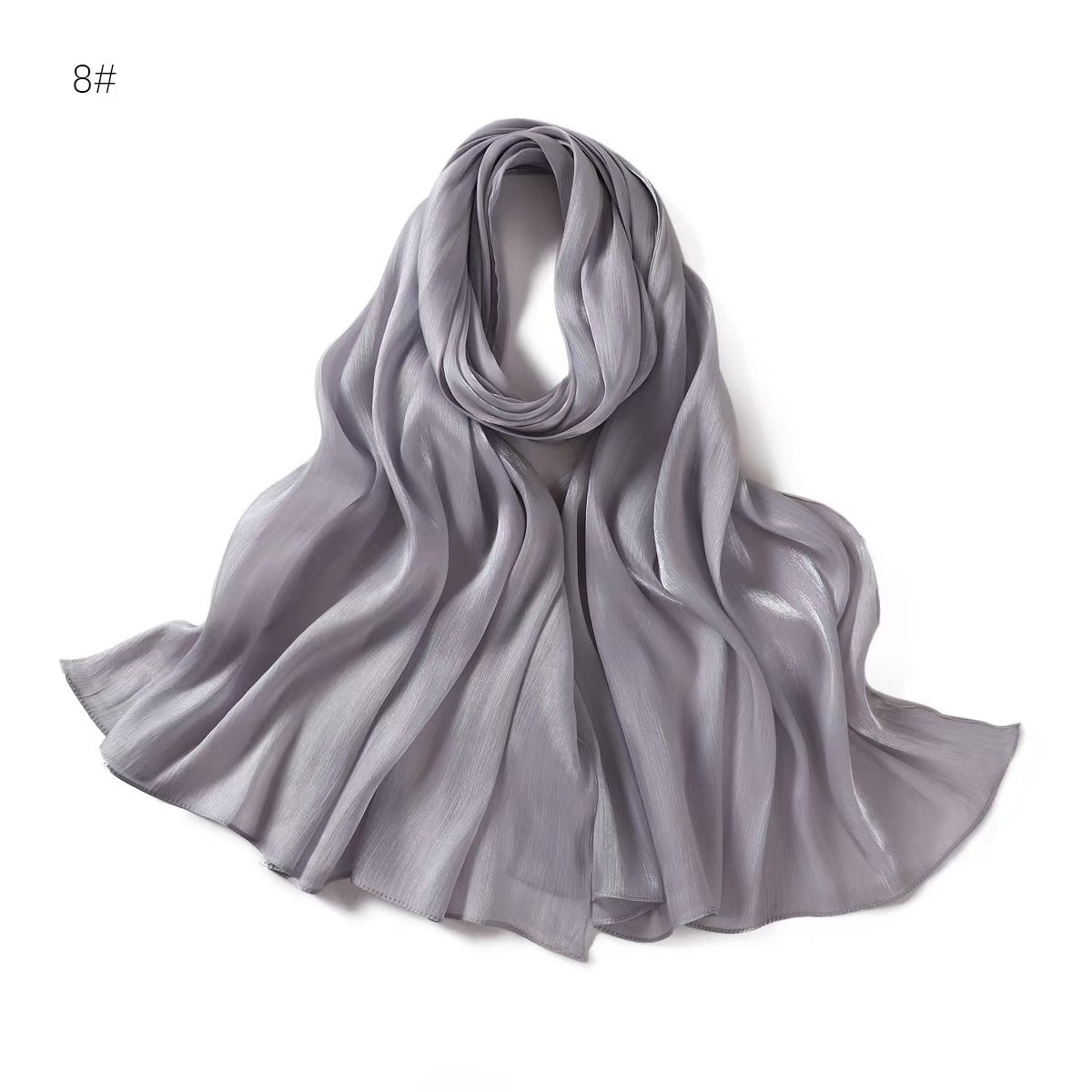 Women's Casual Solid-Color Soft And Lightweight Scarf Maison Taw'am