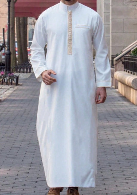 Qamis brodé Maison Taw'am