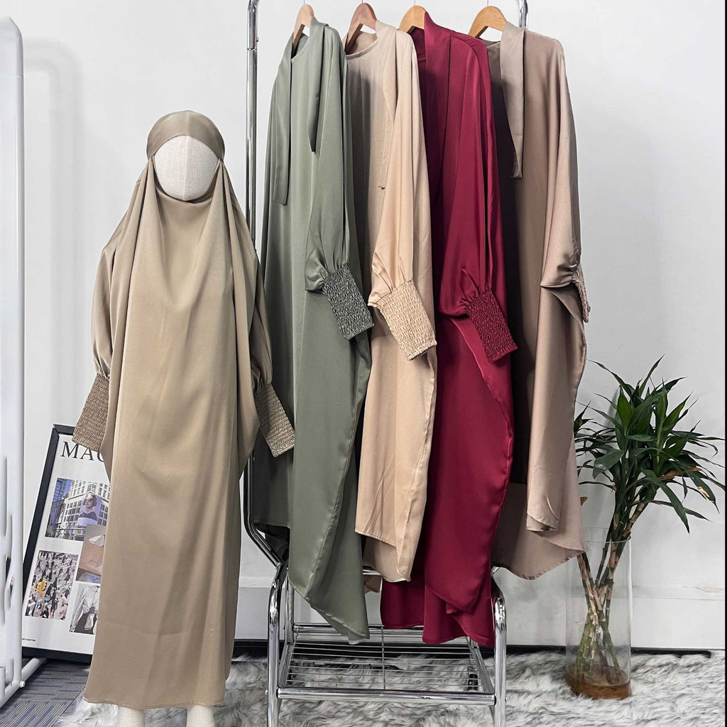 Abaya voile intégré enfant Maison Taw'am