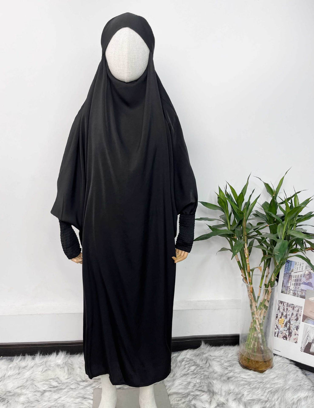 Abaya voile intégré enfant Maison Taw'am