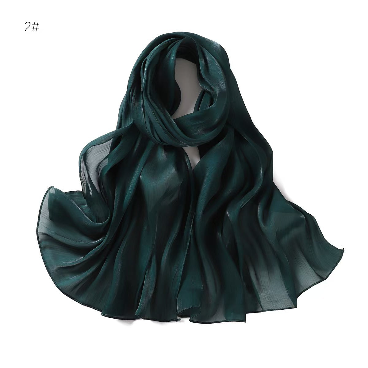 Women's Casual Solid-Color Soft And Lightweight Scarf Maison Taw'am