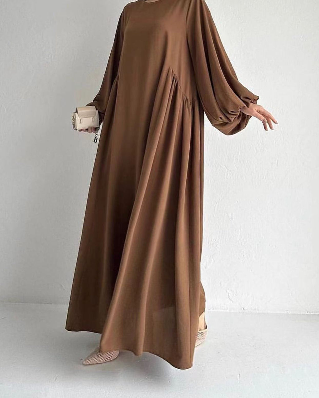 Robe ample et unie Maison Taw'am