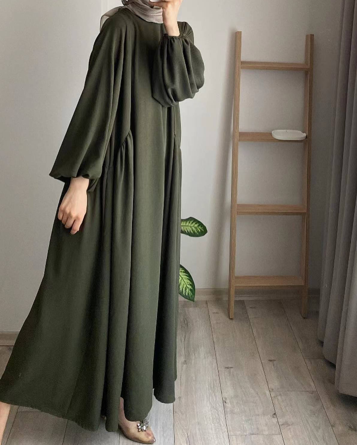 Robe ample et unie Maison Taw'am