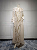 Robe brodée sequin Maison Taw'am