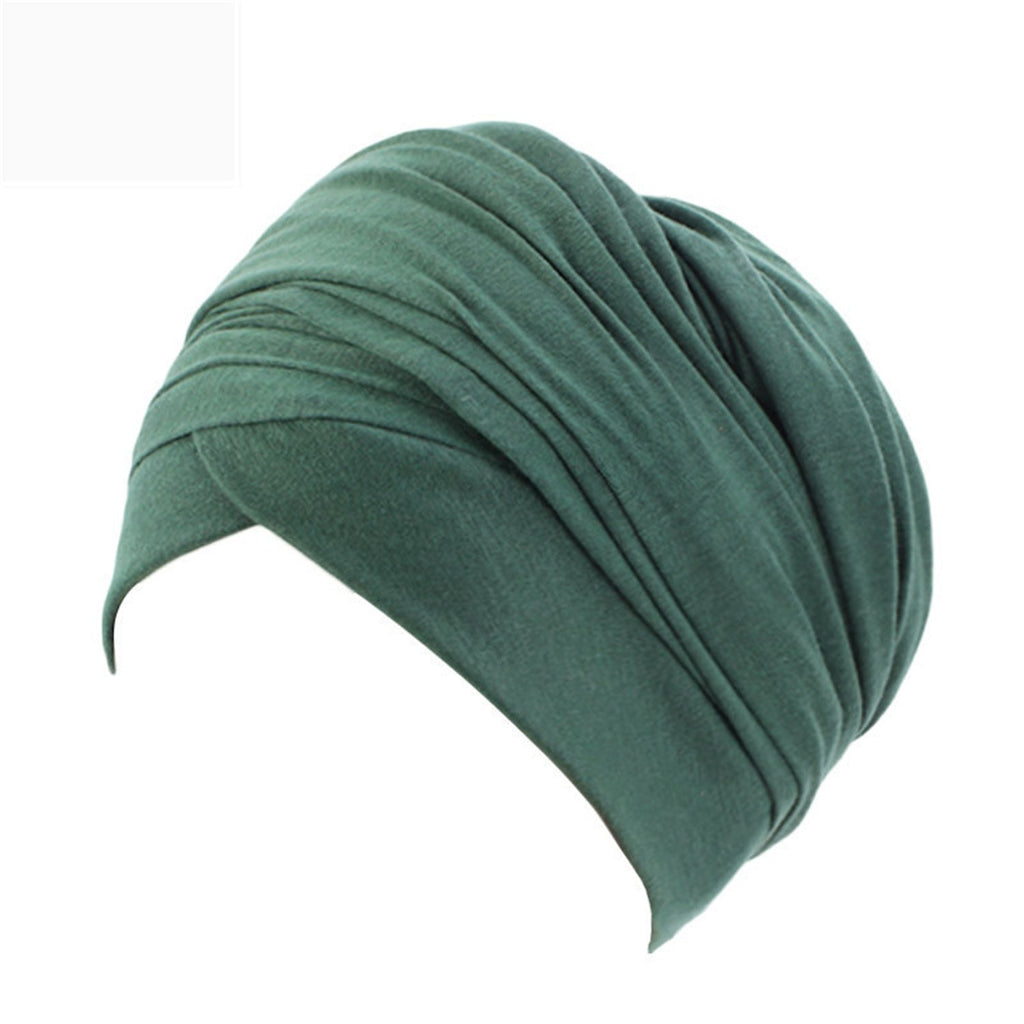 Elastic Cotton Long-tail Headwrap Maison Taw'am