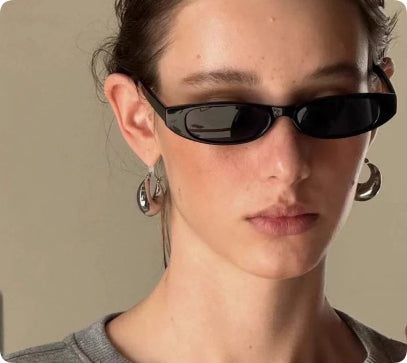 European And American Retro Small Frame Sunglasses Men's Personality Fashion Maison Taw'am