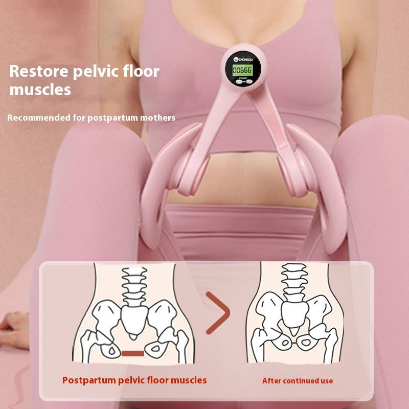 Appareil de musculation ergonomique pour les cuisses avec compteur réglable et écran LCD pour hommes et femmes, pour l'entraînement des muscles du plancher pelvien. Maison Taw'am