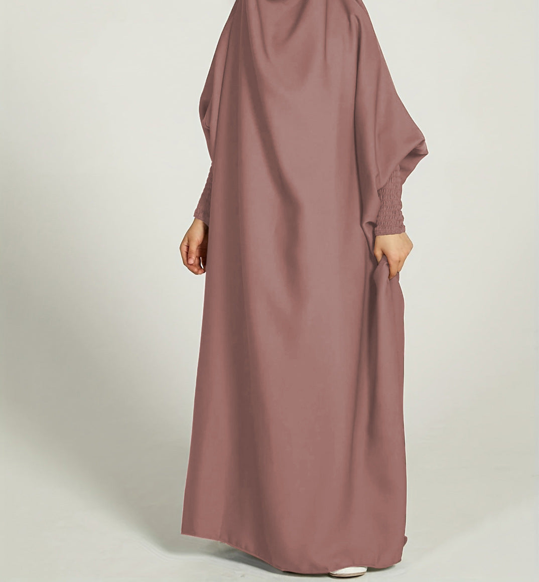 Abaya voile intégré enfant Maison Taw'am