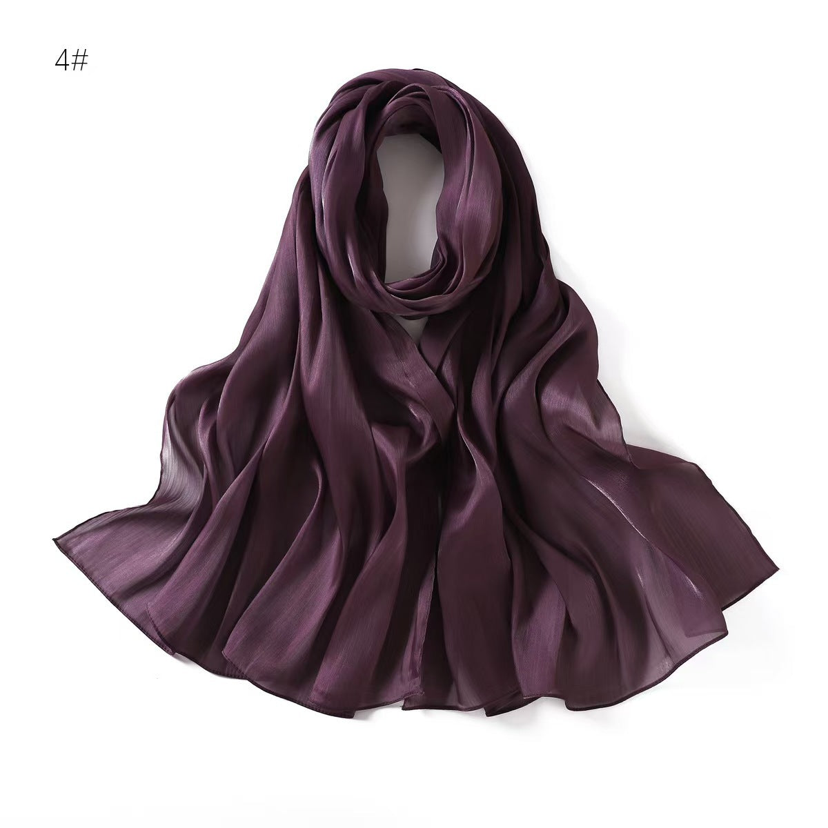 Women's Casual Solid-Color Soft And Lightweight Scarf Maison Taw'am