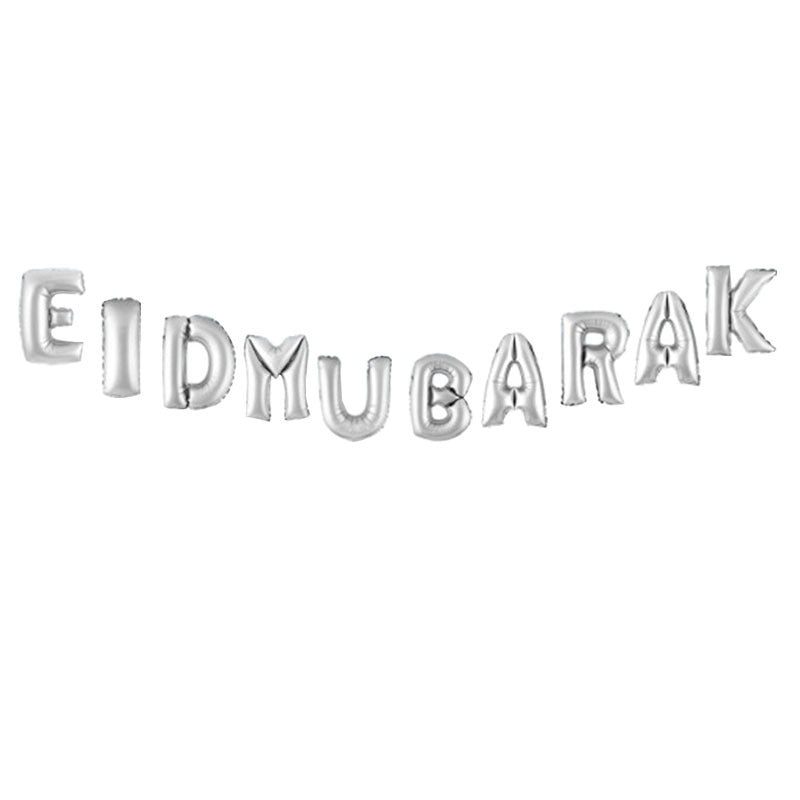 Eid Mubarak Latex Balloon Ramadan Kareem Decoration Festival Party Supplies Maison Taw'am