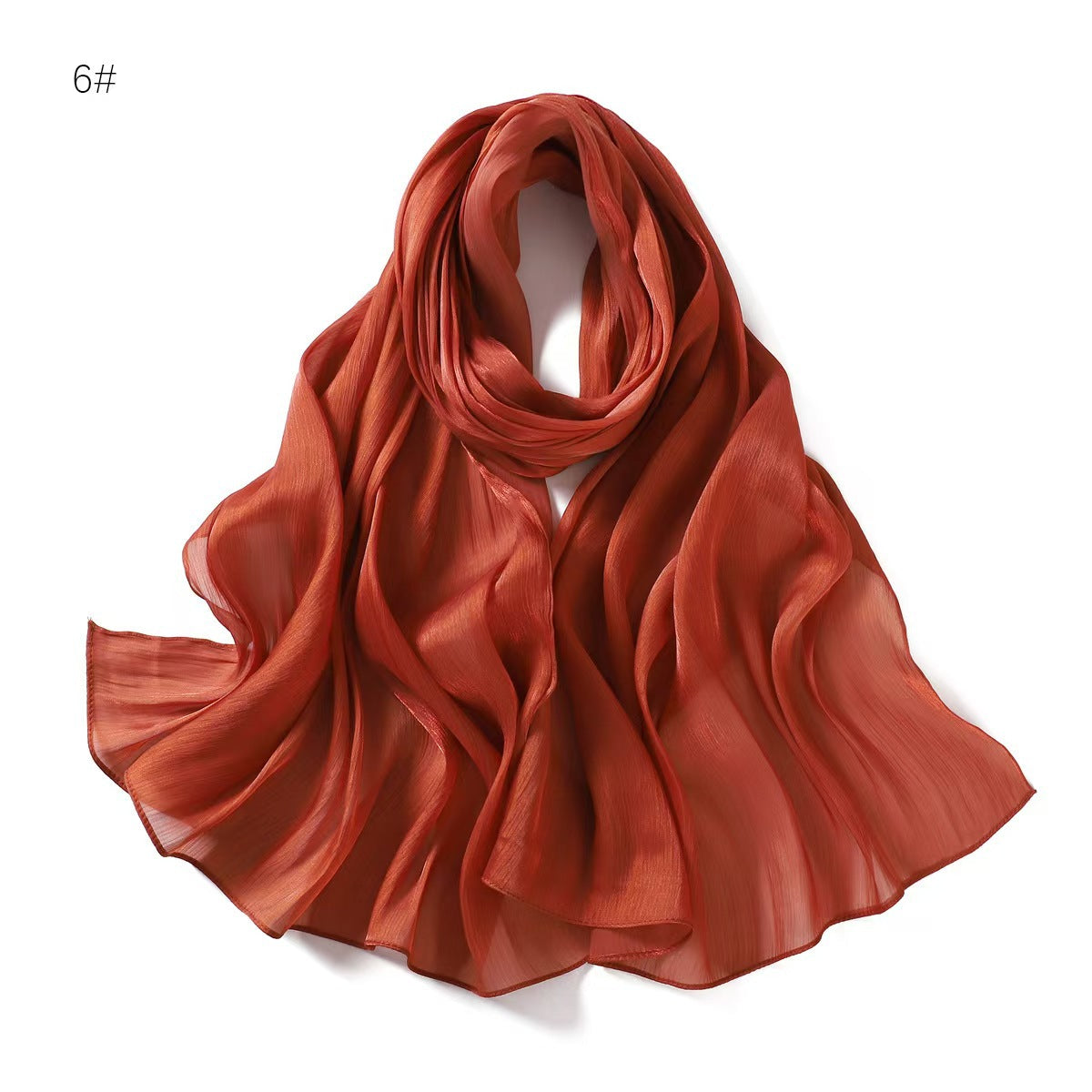 Women's Casual Solid-Color Soft And Lightweight Scarf Maison Taw'am
