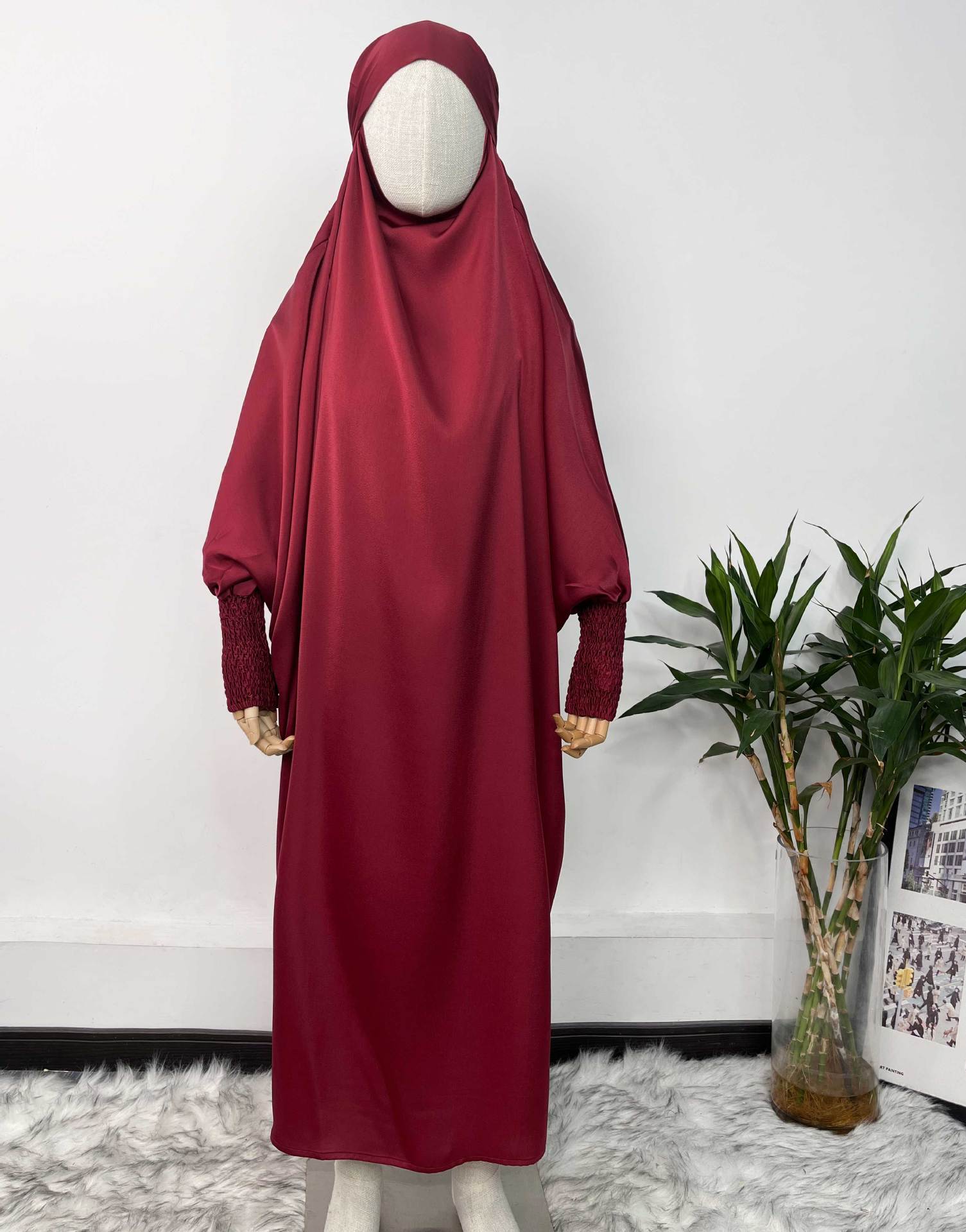 Abaya voile intégré enfant Maison Taw'am