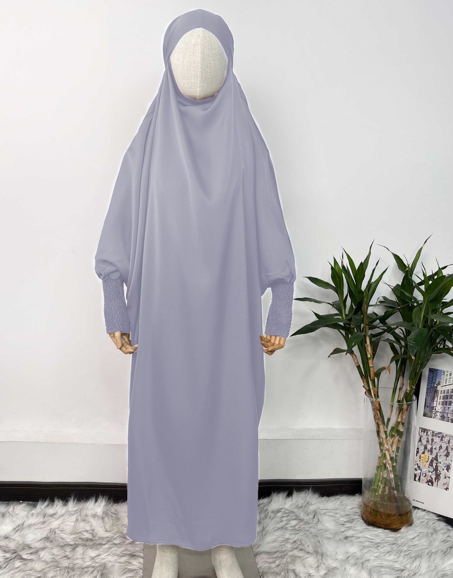 Abaya voile intégré enfant Maison Taw'am