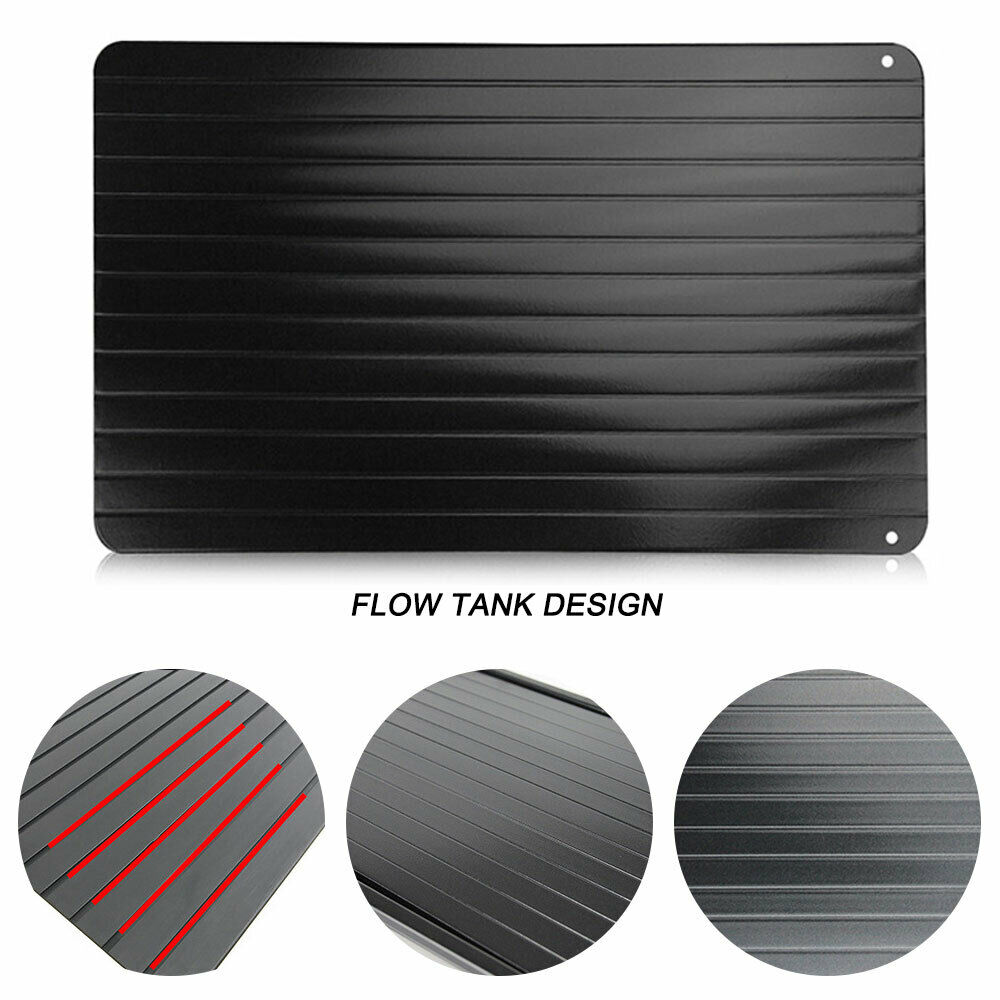 Fast Defrost Tray Fast Thaw Frozen Food Meat Fruit Quick Defrosting Plate Board Defrost Tray Thaw Master Kitchen Gadgets Maison Taw'am