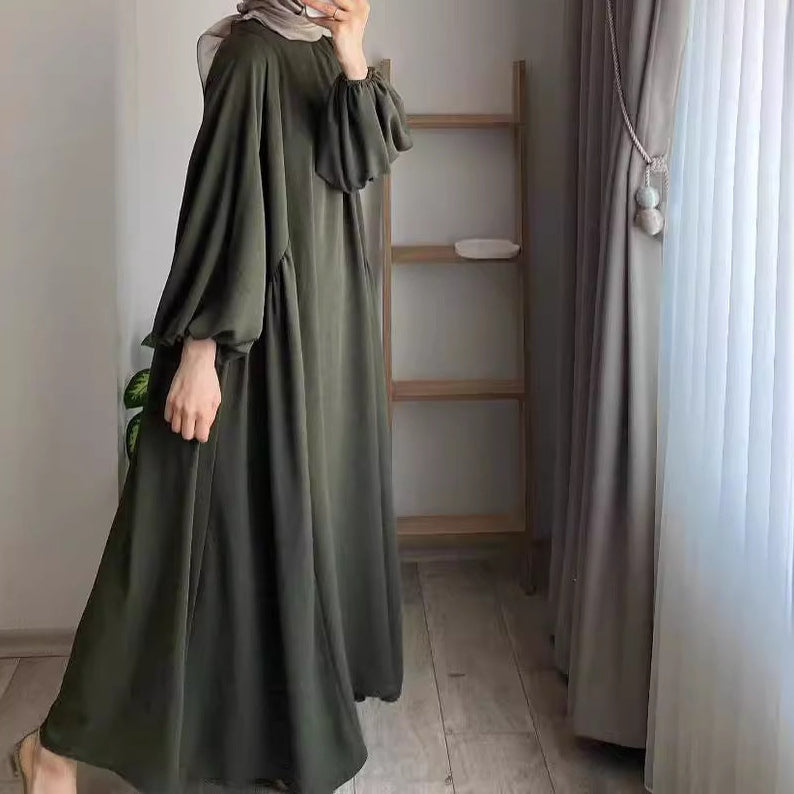 Robe ample et unie Maison Taw'am