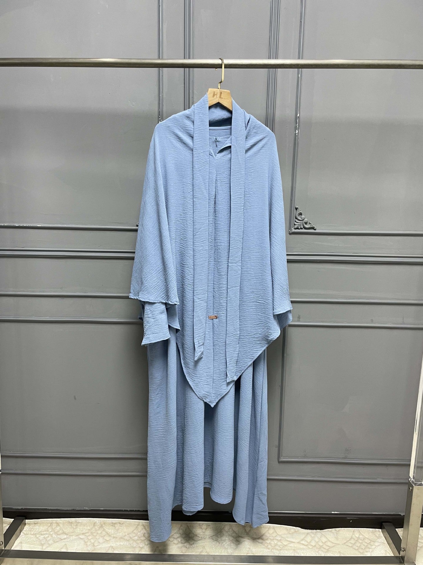 Abaya 2pièces voile intégré Maison Taw'am