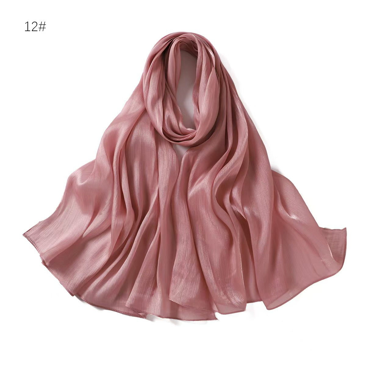 Women's Casual Solid-Color Soft And Lightweight Scarf Maison Taw'am