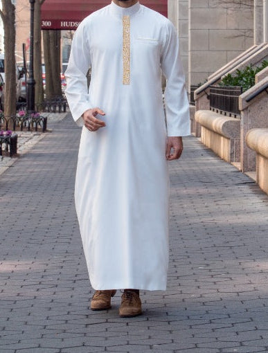 Qamis brodé Maison Taw'am