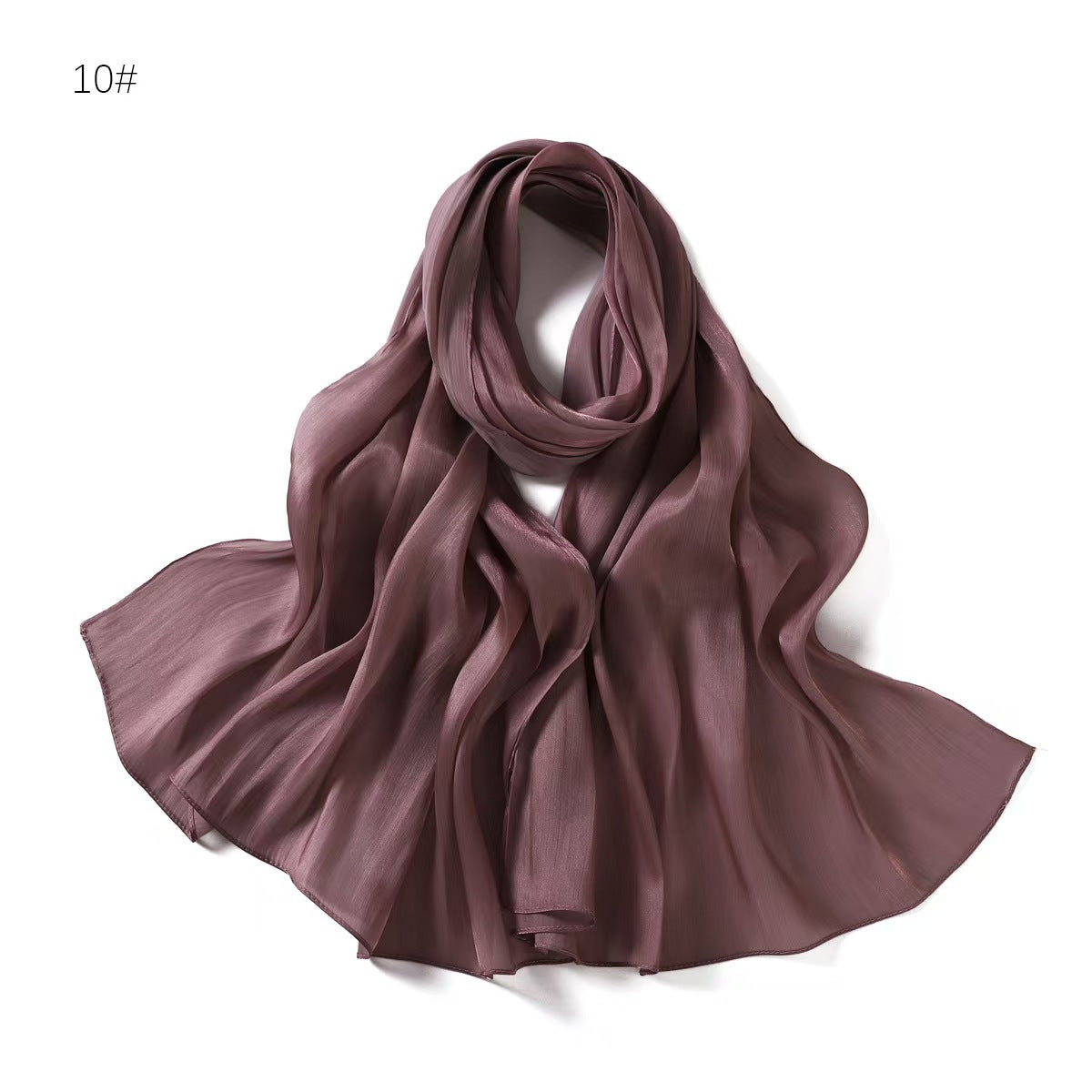 Women's Casual Solid-Color Soft And Lightweight Scarf Maison Taw'am