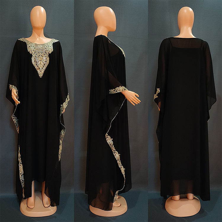 Robe brodée Maison Taw'am
