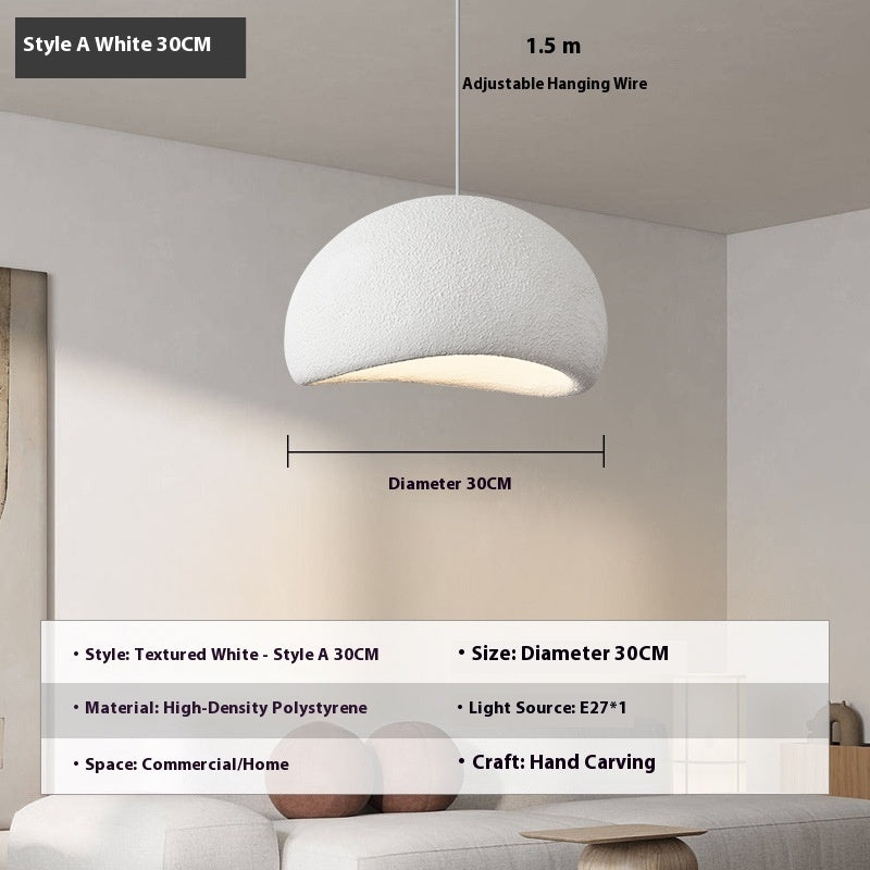 Dining Room Pendant Lamp Nordic Cream Style Living Room Study Bedroom Maison Taw'am