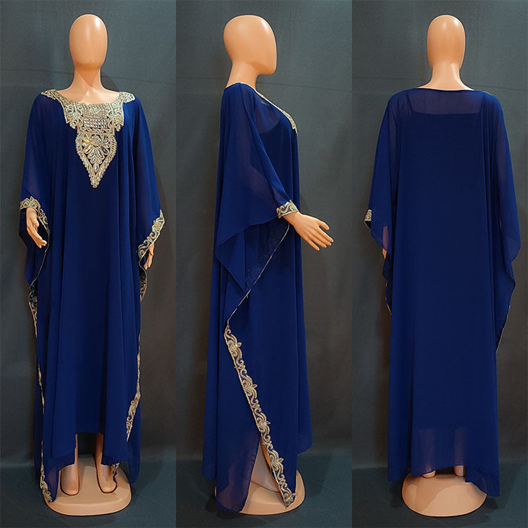 Robe brodée Maison Taw'am