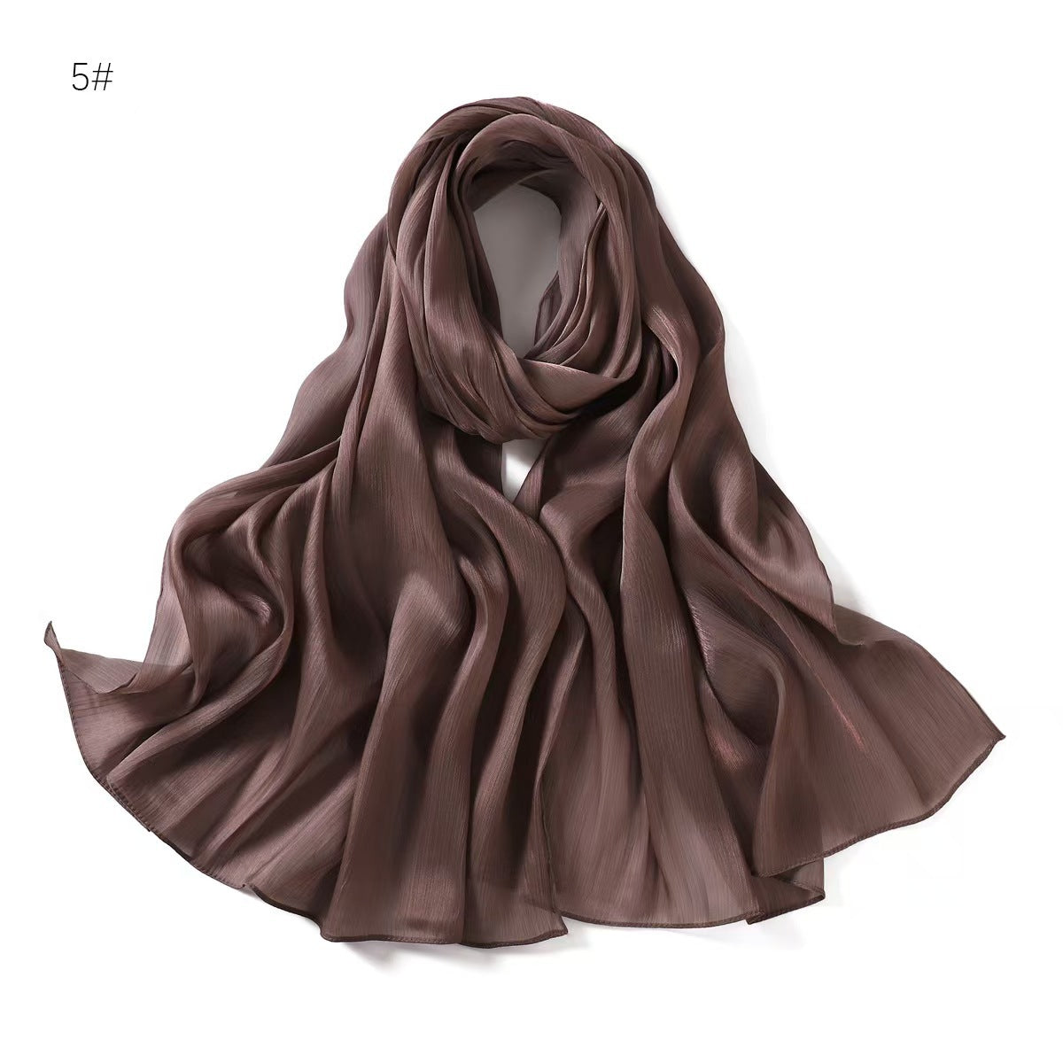 Women's Casual Solid-Color Soft And Lightweight Scarf Maison Taw'am