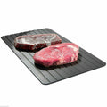Fast Defrost Tray Fast Thaw Frozen Food Meat Fruit Quick Defrosting Plate Board Defrost Tray Thaw Master Kitchen Gadgets Maison Taw'am