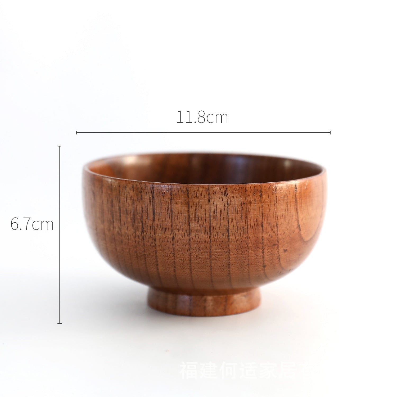 Wooden Bowl Japanese Style Wood Rice Soup Bowl Salad Bowl Food Container Large Small Bowl for Kids Tableware Wooden Utensils Maison Taw'am