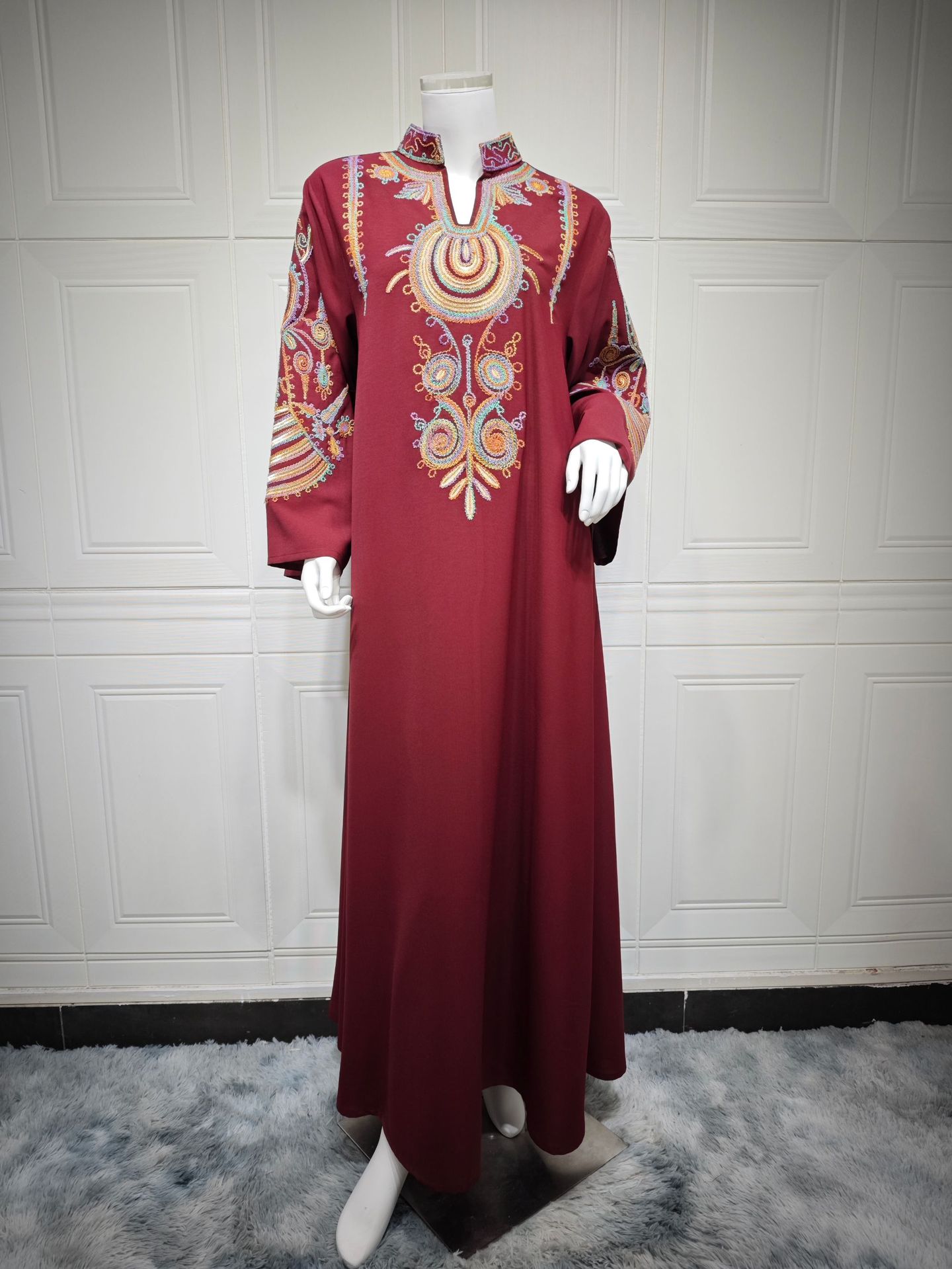 Abaya brodée Maison Taw'am