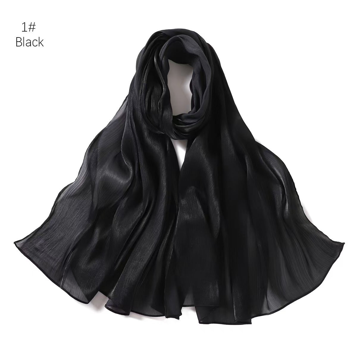 Women's Casual Solid-Color Soft And Lightweight Scarf Maison Taw'am