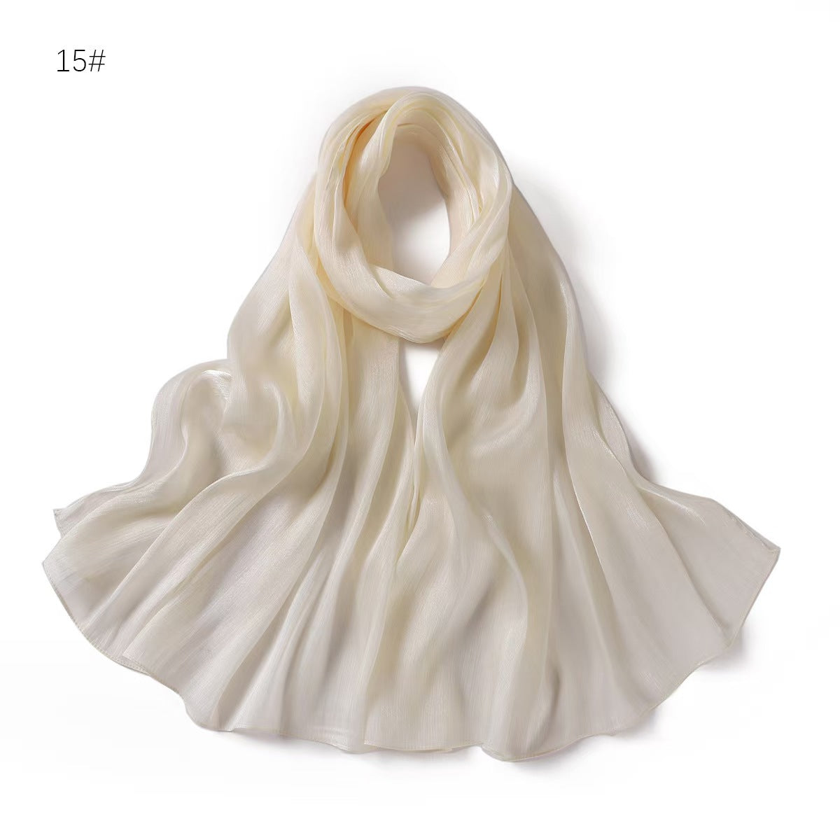 Women's Casual Solid-Color Soft And Lightweight Scarf Maison Taw'am