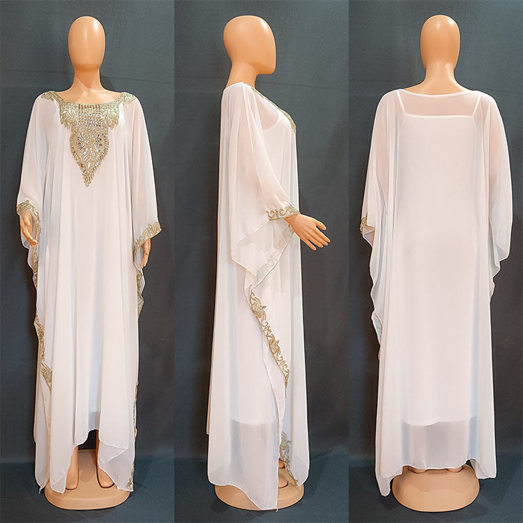 Robe brodée Maison Taw'am